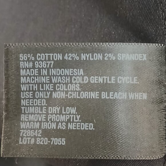 WORTHINGTON BLACK PENCIL SKIRT, SIZE 10, ABOVE THE KNEE LENGTH,WOMENS - Picture 7 of 8